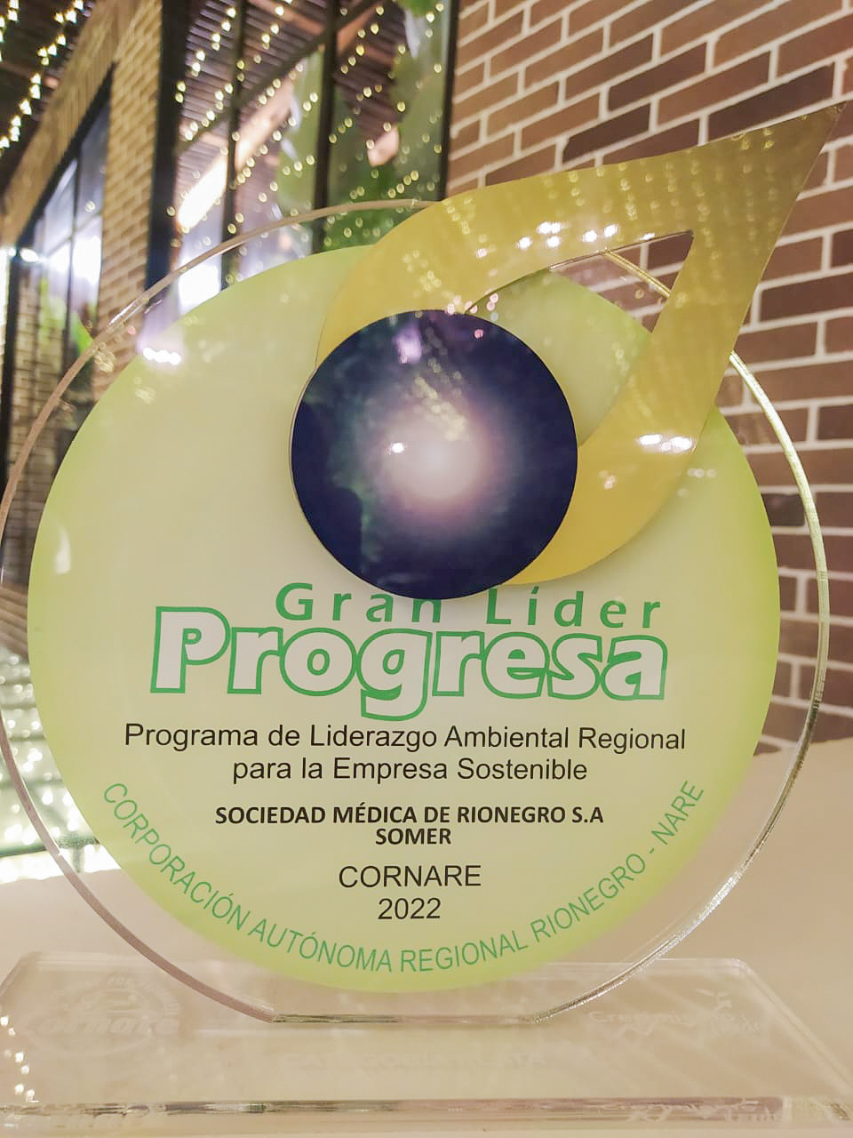 Reconocimiento Gran Líder Progresa 2022, categoría plata.
